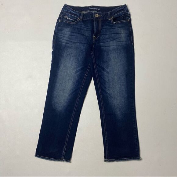 Maurice’s | Denim Capri’s with a Raw Hem - Picture 1 of 7